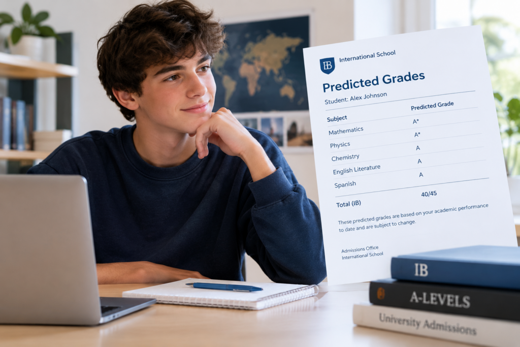 Predicted Grades A-Levels & IB